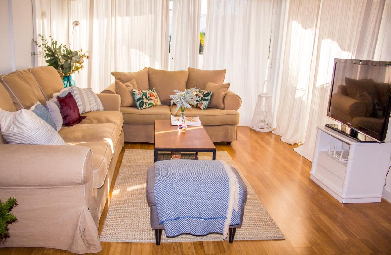 Benalgolf Lovely Apartment In Benalmadena With Sea Views, Excellent Wifi Connection, Private Backyard With Bbq Eksteriør billede