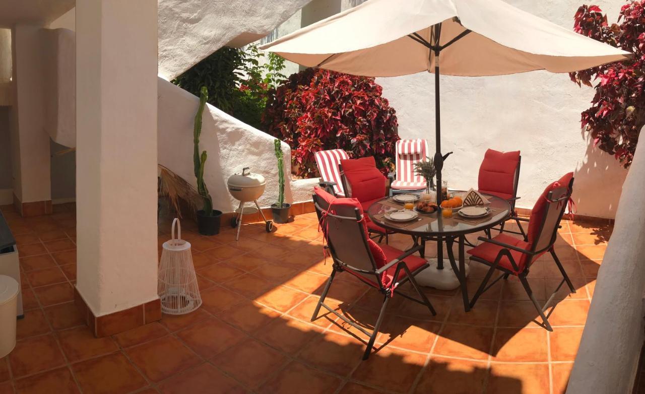Benalgolf Lovely Apartment In Benalmadena With Sea Views, Excellent Wifi Connection, Private Backyard With Bbq Eksteriør billede