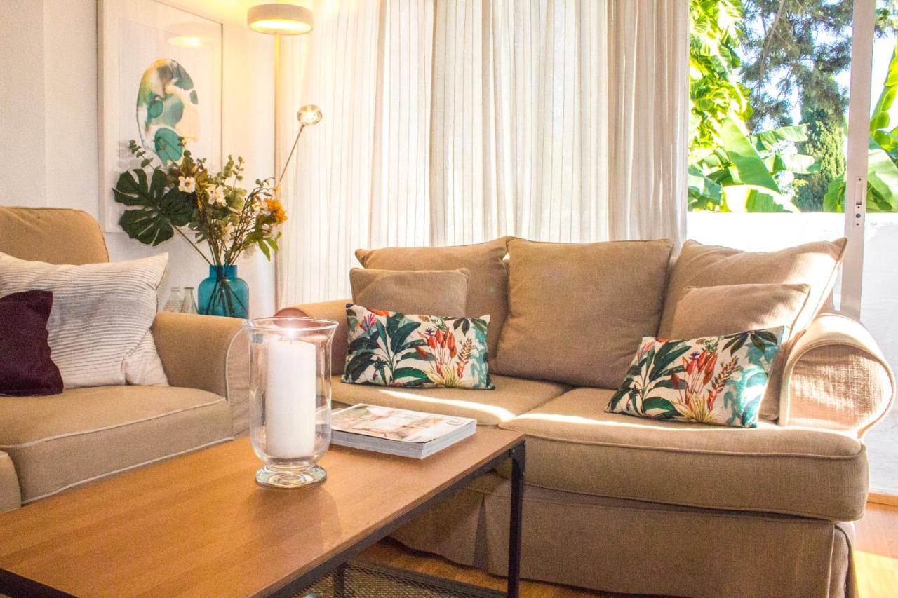 Benalgolf Lovely Apartment In Benalmadena With Sea Views, Excellent Wifi Connection, Private Backyard With Bbq Eksteriør billede